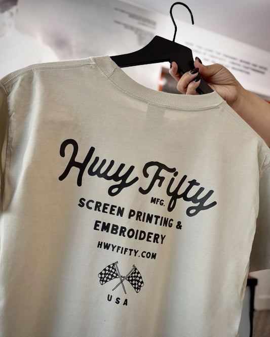 Hwy Fifty Mfg. Beefy Work Tee - In 2 Colors
